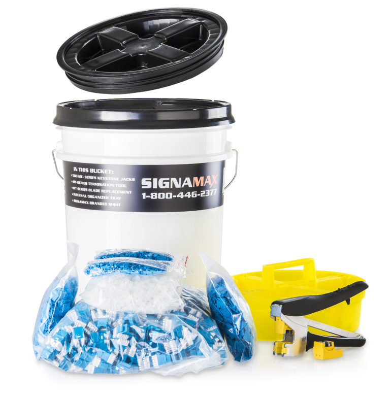 Category 5e MT-Series Unscreened Keystone Jacks - Signamax